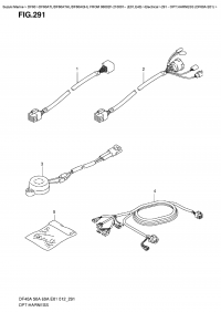 291  -  Opt:harness  (Df60A  E01) (291 - :   (Df60A E01))