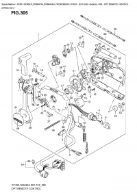 305  -  Opt:remote  Control  (Df60A  E01) (305 - :   (Df60A E01))