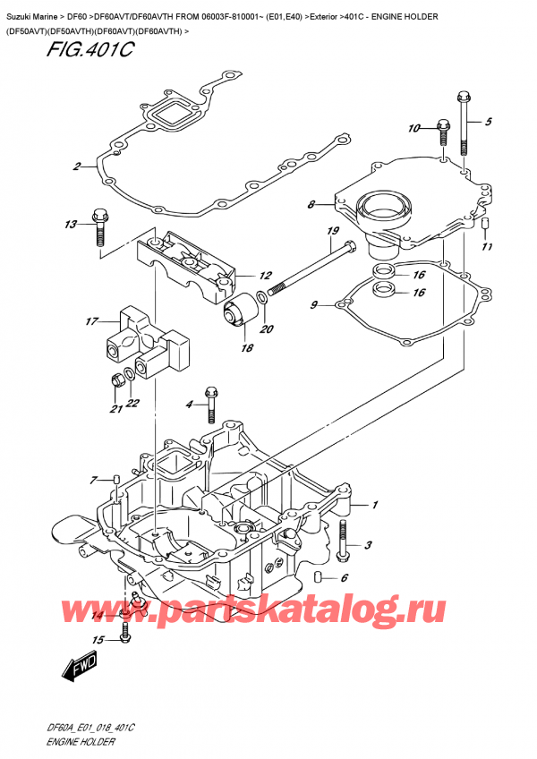  ,    , Suzuki DF60AV TL / TX FROM 06003F-810001~ (E01),   (Df50Avt) (Df50Avth) (Df60Avt) (Df60Avth)