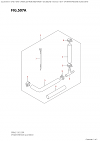 507A - Opt:water Pressure  Gauge  Sub Kit (507A - :     )