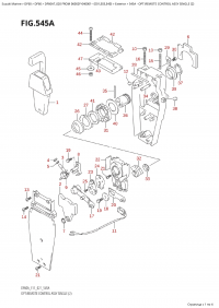 545A - Opt:remote Control Assy  Single (2) (545A -    ,  (2))