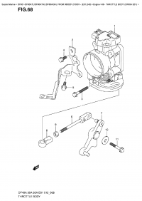 68  -  Throttle  Body  (Df60A  E01) (68 -   (Df60A E01))