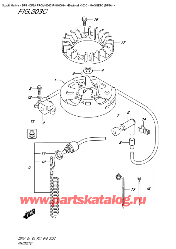   ,    , Suzuki DF6A S / L FROM 00603F-810001~ ,  (Df6A)