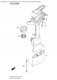 405A  -  Drive  Shaft  Housing (405A -   )