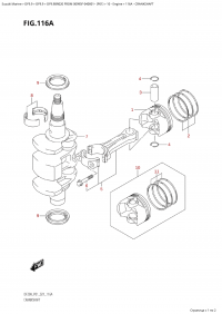 116A - Crankshaft (116A - )