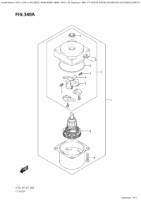 340A  -  Ptt  Motor  (Df9.9Bt,Df9.9Bth,Df15At,Df20At,Df20Ath) (340A -   (Df9.9Bt, Df9.9Bth, Df15At, Df20At, Df20Ath))