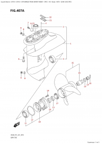 407A - Gear Case (P01) (407A -    (P01))