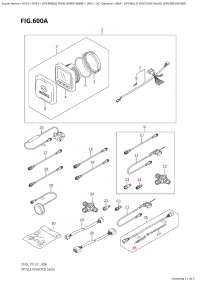 600A - Opt:multi  Function Gauge (Df9.9Br,Df9.9Bt) (600A - : multi Function Gauge (Df9.9Br, Df9.9Bt))