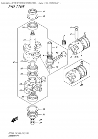 116A  -  Crankshaft (116A - )