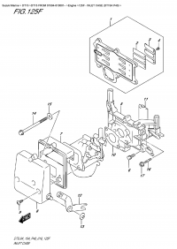 125F  -  Inlet  Case  (Dt15A  P40) (125F -  Case (Dt15A P40))