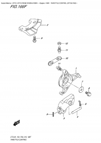 166F  -  Throttle  Control (Dt15A  P40) (166F -   (Dt15A P40))