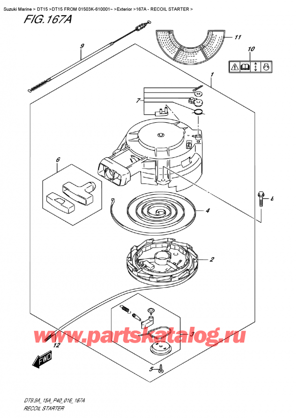  , , SUZUKI DT15 FROM  01503K-610001~   2016 ,  