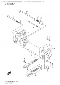 335F  -  Clamp  Bracket  (Dt15A P40) (335F -   (Dt15A P40))