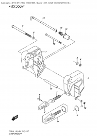 335F  -  Clamp  Bracket  (Dt15A P40) (335F -   (Dt15A P40))