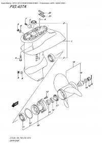 407A -   Gear  Case (407A -   )