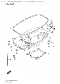 412F  -  Lower  Cover  (Dt15A P40) (412F -    (Dt15A P40))