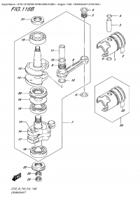 116B - Crankshaft (Dt30 P40) (116B -  (Dt30 P40))