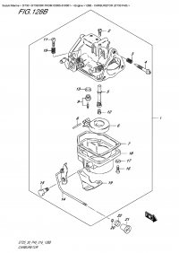 128B - Carburetor (Dt30 P40) (128B -  (Dt30 P40))