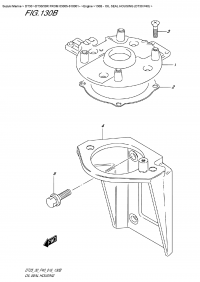 130B - Oil Seal Housing (Dt30 P40) (130B -   (Dt30 P40))