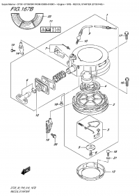 167B - Recoil Starter (Dt30 P40) (167B -   (Dt30 P40))