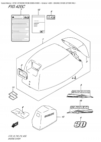 420C - Engine Cover (Dt30R P40) (420C -   () (Dt30R P40))