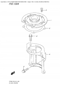 130A  -  Oil  Seal  Housing (Dt40W P40) (130A -   (Dt40W P40))