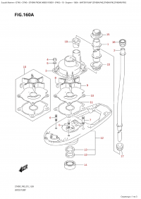 160A - Water Pump (Dt40W:p40,Dt40W:p90,Dt40Wr:p90) (160A -   (Dt40W: p40, Dt40W: p90, Dt40Wr: p90))