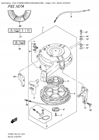 167A  -  Recoil  Starter (167A -  )