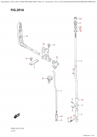 201A - Clutch (Dt40W:p40,Dt40W:p90,Dt40Wr:p90,Dt40Wk:p40) (201A -  (Dt40W: p40, Dt40W: p90, Dt40Wr: p90, Dt40Wk: p40))