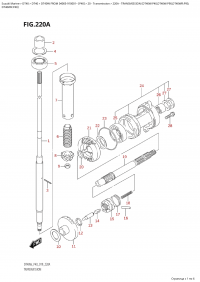 220A  -  Transmission  (Dt40W:p40,Dt40W:p90,Dt40Wr:p90, (220A -  (Dt40W: p40, Dt40W: p90, Dt40Wr: p90,)