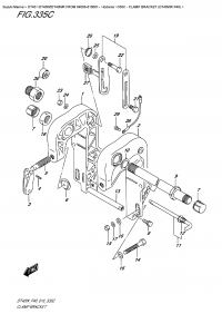 335C  -  Clamp  Bracket  (Dt40Wr  P40) (335C -   (Dt40Wr P40))