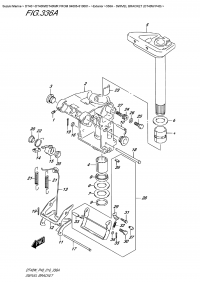 336A  -  Swivel  Bracket  (Dt40W  P40) (336A -   (Dt40W P40))