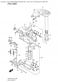 336C  -  Swivel  Bracket  (Dt40Wr  P40) (336C -   (Dt40Wr P40))