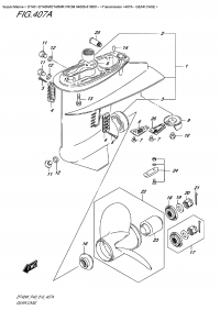 407A  -  Gear Case (407A -   )