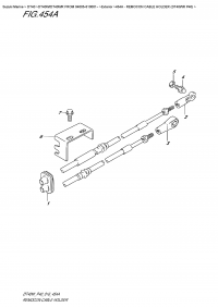 454A  -  Remocon Cable  Holder  (Dt40Wr  P40) (454A -     (Dt40Wr P40))