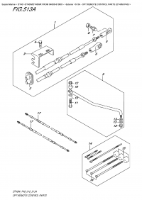 513A  -  Opt:remote Control  Parts  (Dt40W  P40) (513A - :     (Dt40W P40))