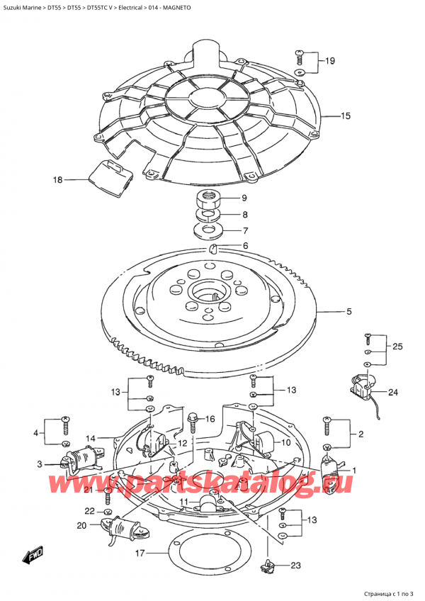  ,   , Suzuki Suzuki DT55TC V, Magneto