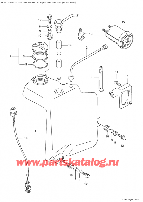  ,   , Suzuki Suzuki DT55TC V  1998 ,   (Model: 95~99)