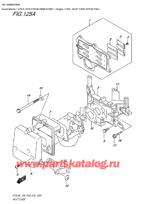  ,   , SUZUKI DT9.9 FROM 00996-610001~ ,  Case (Dt9.9A P40)