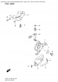 166A  -  Throttle  Control (Dt9.9A  P40) (166A -   (Dt9.9A P40))