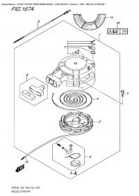 167A  -  Recoil Starter (167A -  )