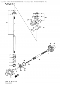 220A  -  Transmission (Dt9.9A P40) (220A -  (Dt9.9A P40))