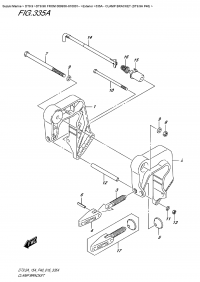 335A  -  Clamp  Bracket (Dt9.9A  P40) (335A -   (Dt9.9A P40))