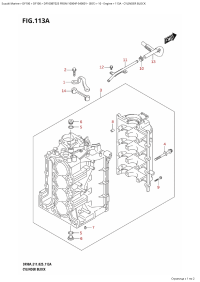 113A - Cylinder Block (113A -  )