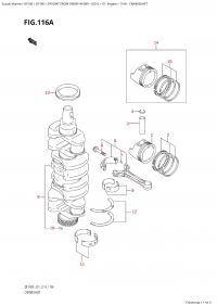 116A - Crankshaft (116A - )