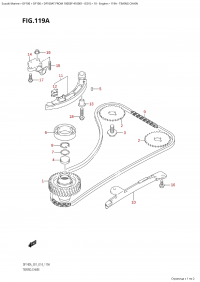 119A - Timing Chain (119A -  )