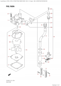 160A - Water Pump (Df100At:e01) (160A -   (Df100At: e01))