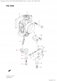 163A - Throttle Body (163A -  )