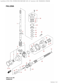 220A - Transmission (L-Transom) (220A -  (L-Transom))