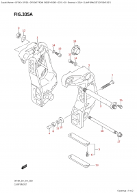 335A - Clamp Bracket (Df100At:e01) (335A -   (Df100At: e01))